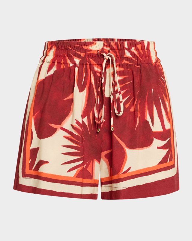 Palm Drawstring Shorts